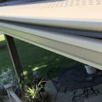 Gutters on home