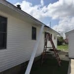 Gutters falling off home